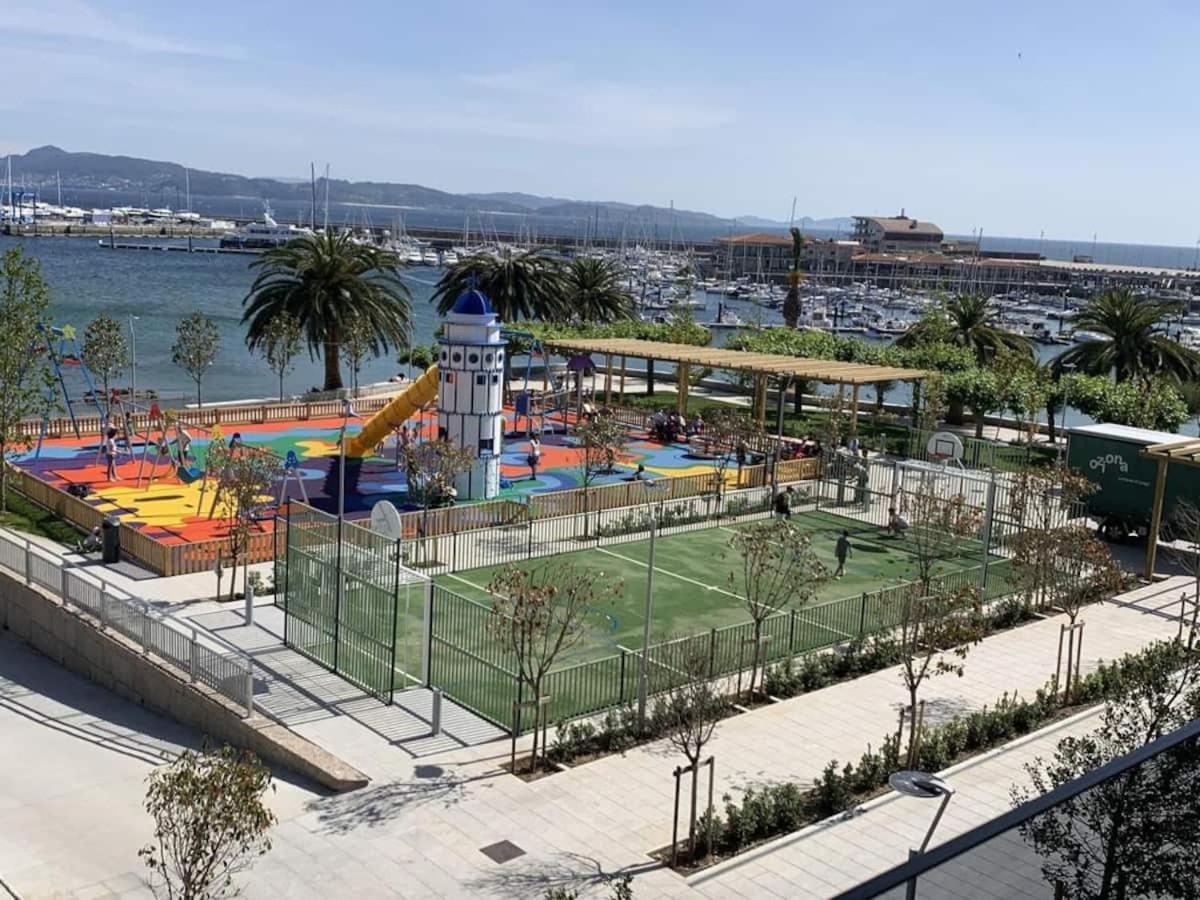 Sanxenxo Centro,30 M De La Playa Apartment Ngoại thất bức ảnh
